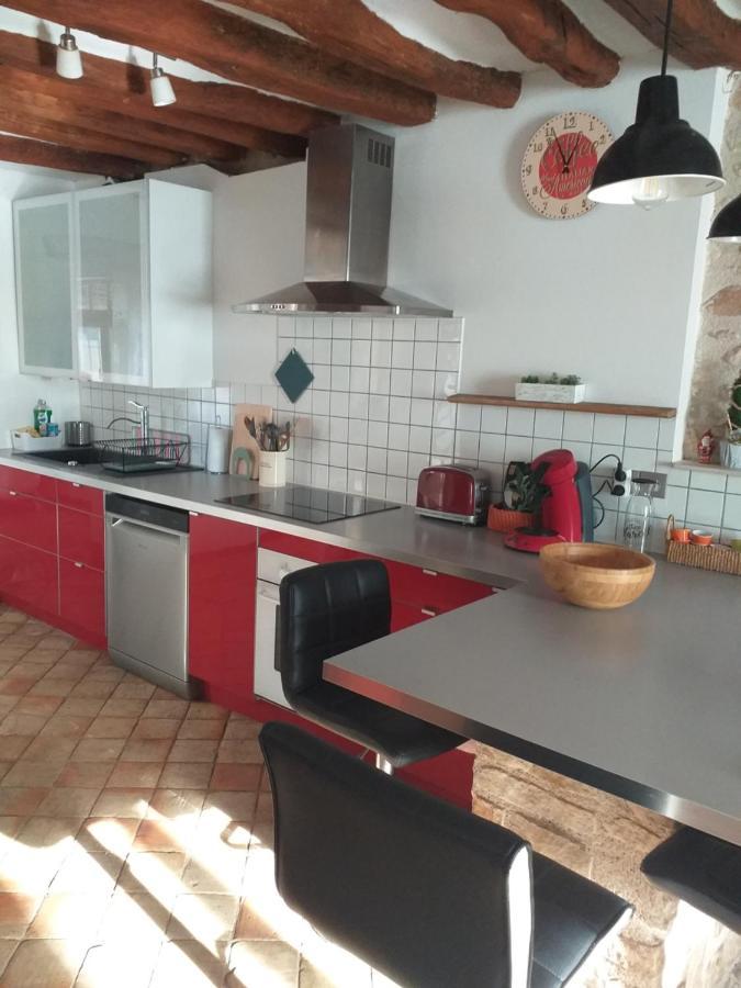Belle Maison Au Coeur De Recloses Exteriör bild
